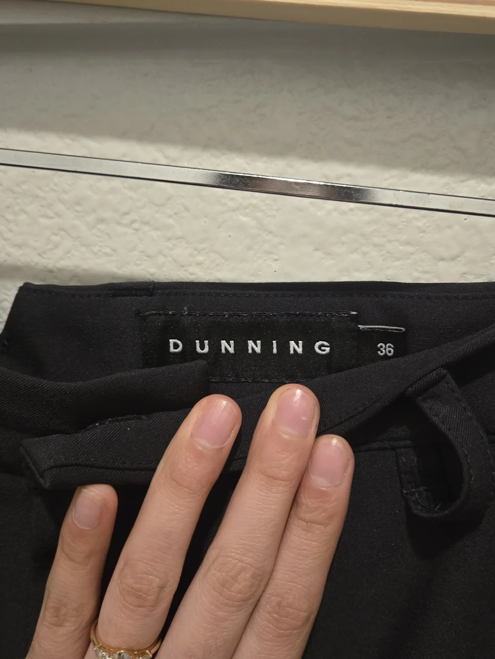 Dunning Black Shorts